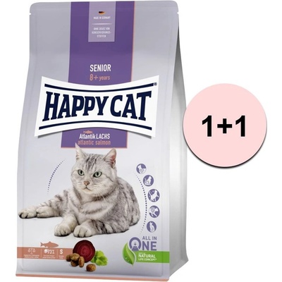 Happy Cat Supreme ADULT Senior Atlantik-Lachs 1,3 kg
