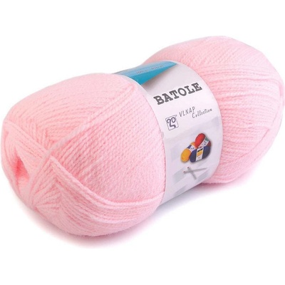 Pletací příze Batole 100 g Varianta: 2 (52070) růžová sv., Balení: 1 ks 43208/84197/197548
