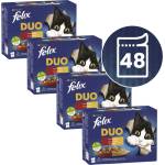 FELIX Капсули FELIX Fantastic DUO, вкусен избор в желе 48 x 85 г