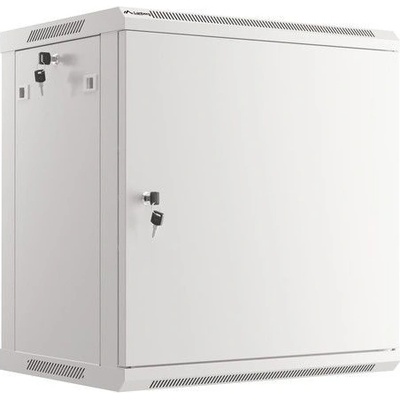 Lanberg Комуникационен шкаф Lanberg rack cabinet 19" wall-mount 12U/600x450 for self-assembly with metal door grey (flat pack) (WF01-6412-00S)