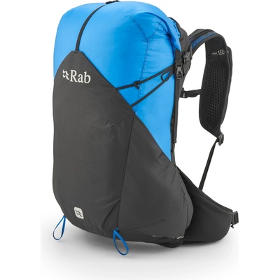 Rab Туристическа раница Rab Syclon XP 30 Walking backpack - Black / Maya Blue (504-1028-0211)