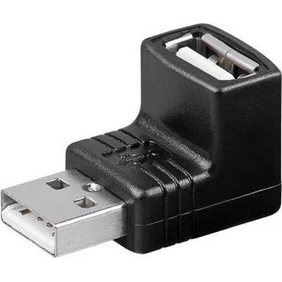 PremiumCord USB redukce A-A, Male/Female 90°, kur-17