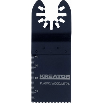 Kreator KRT990011 Rezný nôž na drevo, plast a kov 34 x 40 x 1,4 mm