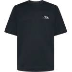 Oakley Мъжка фланелка с къс ръкав за колоездене Oakley Free Ride S/S Jersey Cycling jersey - Black / White - размер M (056-3221-0113)