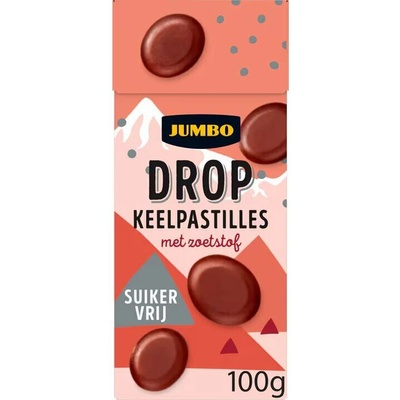 Jumbo pastilky s příchutí lékořice bez cukru 100 g