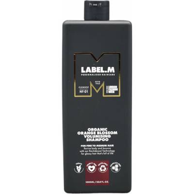 label.m Organic Orange Blossom Volumising Shampoo 1000 ml
