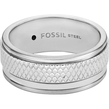 Fossil Pánsky oceľový prsteň Knox JF04768040