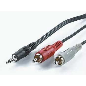 Image 1 of Roline Cable 3.5mm-M/2X RCA-M, 1.5m, Value 11.99. 4341 (11.99.4341)