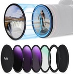 Rollei F: X Pro magnetic ND round filter set 82mm with ND8+ND64+ND1000+CPL - 26687