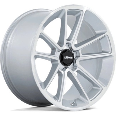 ROTIFORM R192 BTL 10x22 5x130 ET25 gloss silver with machined face
