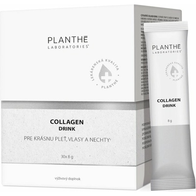 Planthé Collagen Drink prášok na vypnutie pokožky pre krásne vlasy a nechty 30 x 8 g