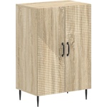 vidaXL Шкаф за обувки HAARLEM 59, 5 x 39, 5 x 89, 5 см Дъб сонома (896867)