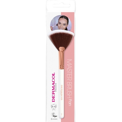 Dermacol Accessories Master Brush by Petra Lovely Hair štetec na rozjasňovač D59 Rose Gold