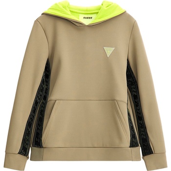 Image 1 of GUESS Спортен суичър без цип за момче в бежово Guess