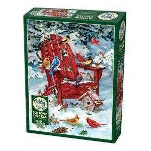 Cobble Hill Puzzles 1000 pcs. Bird Chair