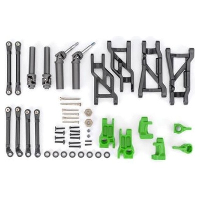 Traxxas комплект за преобразуване на шаси HD зелен (за Slash)