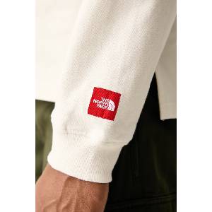 The North Face блуза с дълги ръкави мъжка от памук RedBox (NF0A8HDWQLI1)