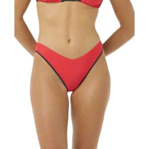 Rip Curl V 80 High Skimpy Leg bikini bottom - Red (Red)