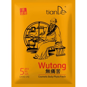 tianDe Kosmetický fytopatch na tělo Wutong 5 ks
