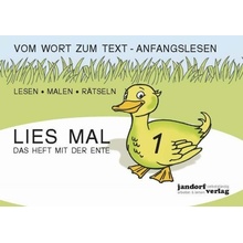 Lies mal 1 - Das Heft mit der Ente. Grobuchstaben Debbrecht Jan