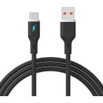 Akyga AK-USB-62 Кабел от USB-A към USB-C 18W 1 м черен (AK-USB-62)