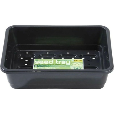 Garland Small Seed Tray Black 23x17x6 cm, čierny podnos s drenážou