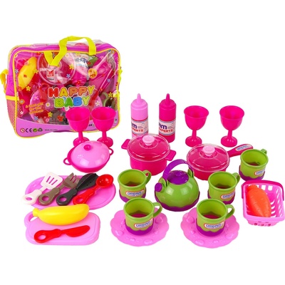 Lean Toys veľká sada riadu v sáčku 31 prvkov