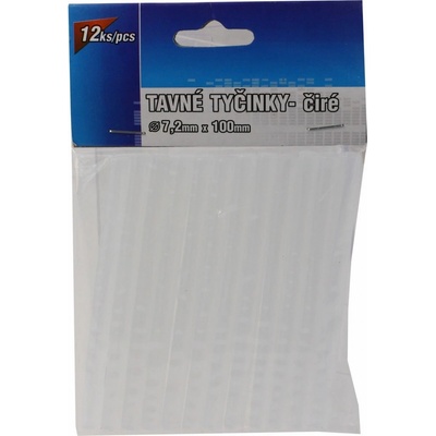 LEVIOR Tyčinka tavná 7.2mm číra 89980 (balené po 12ks)