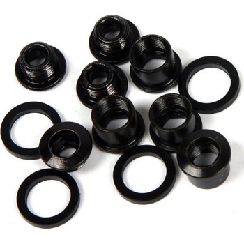 SRAM sada šroubů CRANK CHAINRING BOLT KIT 4-ARM černá