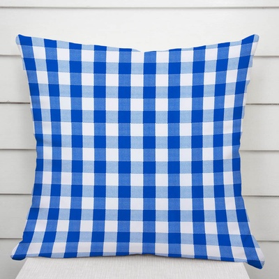 Biante TF-070 Modro-biela kocka 60 x 60 cm