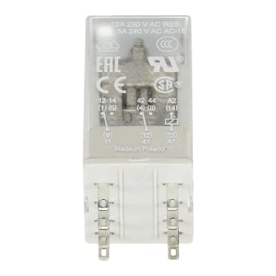 ABB Щепселно реле abb cr-m024ac2, 12a/24vАc, 2no (m518414)