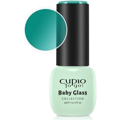 Cupio Gel lak zelený Baby Glass Collection Calypso 5 ml