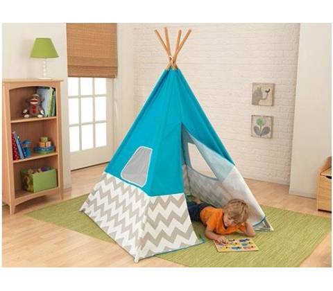 KidKraft Stan Teepee TURQUOISE