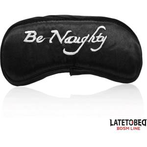 LateToBed BDSM Line Satin Blindfold Be Naughty