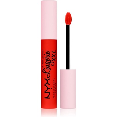 NYX Professional Makeup Lip Lingerie XXL tekutý rúž s matným finišom 27 On Fuego 4 ml