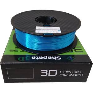  Silk pla филамент 1.75мм 1кг pro Пауново синьо (ps02301)