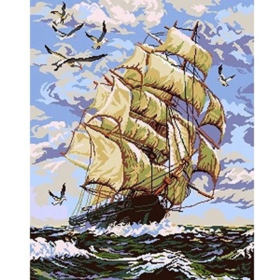 Казанлъшки гоблени Гоблен В открито море Anchor (Немски)