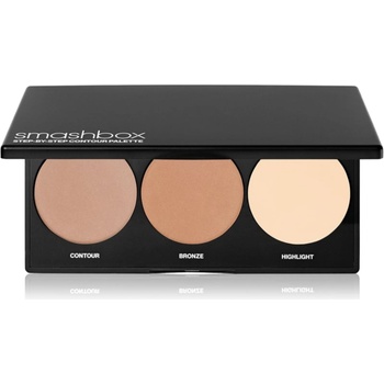 Smashbox Step-By-Step Contour Palette контурираща палитра за лице цвят Light 8.68 гр