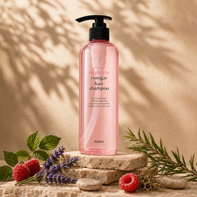 A'pieu Raspberry Vinegar Hair Shampoo 500 ml