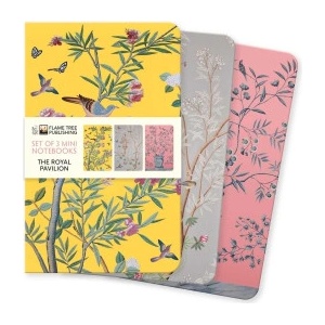 Flame Tree Publishing Royal Pavilion, Brighton Set of 3 Mini Notebooks | Flame Tree Publishing
