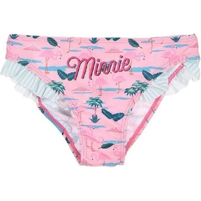 Minnie Mickey plavky mono růžové