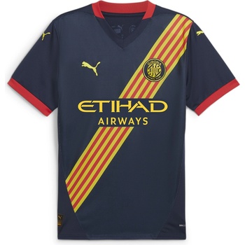 Image 1 of PUMA Футболна фланелка Puma Girona Away Shirt 2024 2025 Adults - Blue