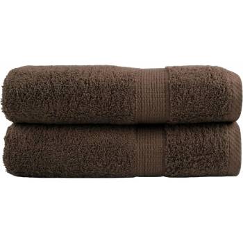 vidaXL Премиум кърпи за ръце SOLUND 2 бр. кафяви 50x100 см 600 г/м2 (137233)