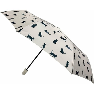 Smati USA9044 deštník automatický Chat Noir béžový