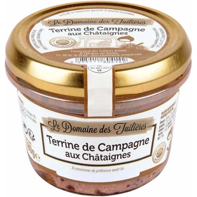 Tuiliéres Terrine Campagne aux Chataignes Sedliacka terina s gaštanmi 180 g