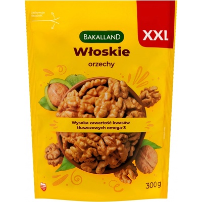 Bakalland OŘECH ITALSKÝ vlašské ořechy loupané XXL 300 g
