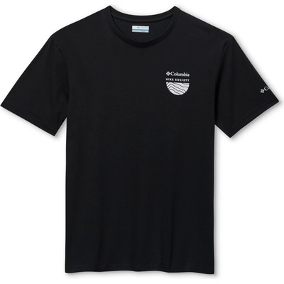 Columbia Мъжка тениска Columbia Columbia Hike Society S/S Tee T-shirt - Black (217-0259-0113)