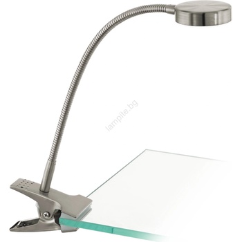 EGLO 54648 - LED Настолна лампа с щипка LED/4, 5W/230V 3000K матов хром (EG54648)