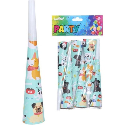 Wiky Párty trumpetky PES 20 cm 6 ks – Sleviste.cz