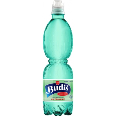 Budiš Prírodná minerálna voda jemne perlivá 0,5 l